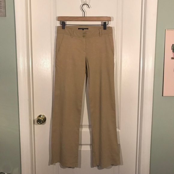 Theory Linen Blend Pants - Picture 2 of 8